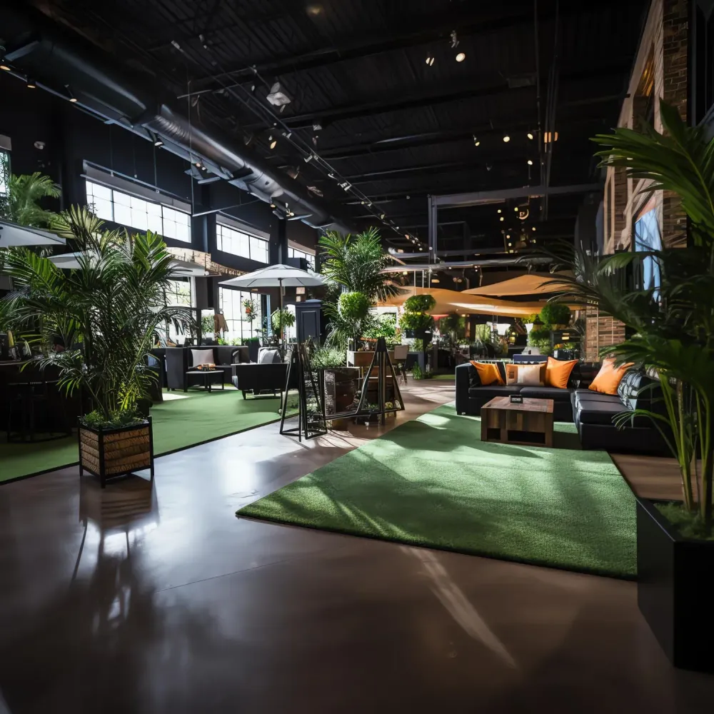 Restaurant with Biophilic settings