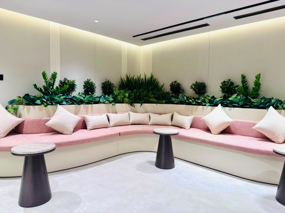Lobby green effect
