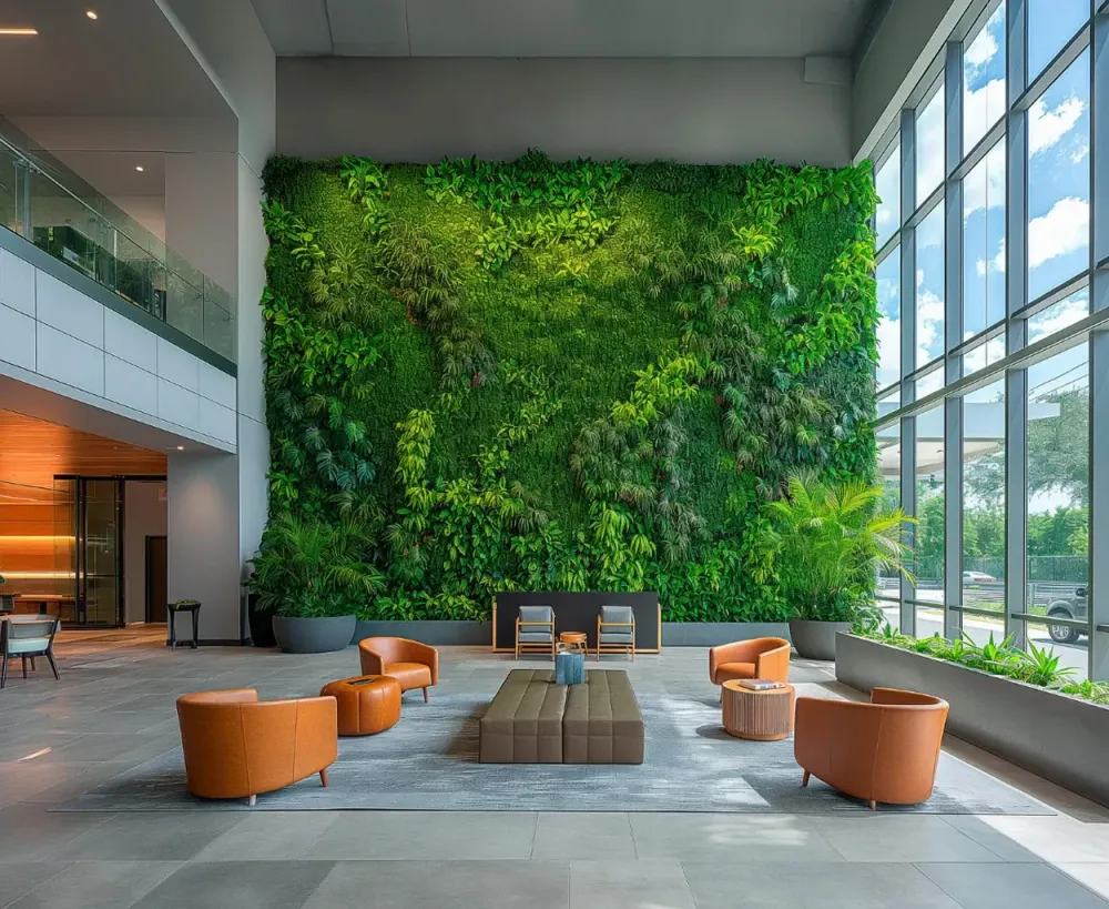 Transformation with Artificial Green Wall