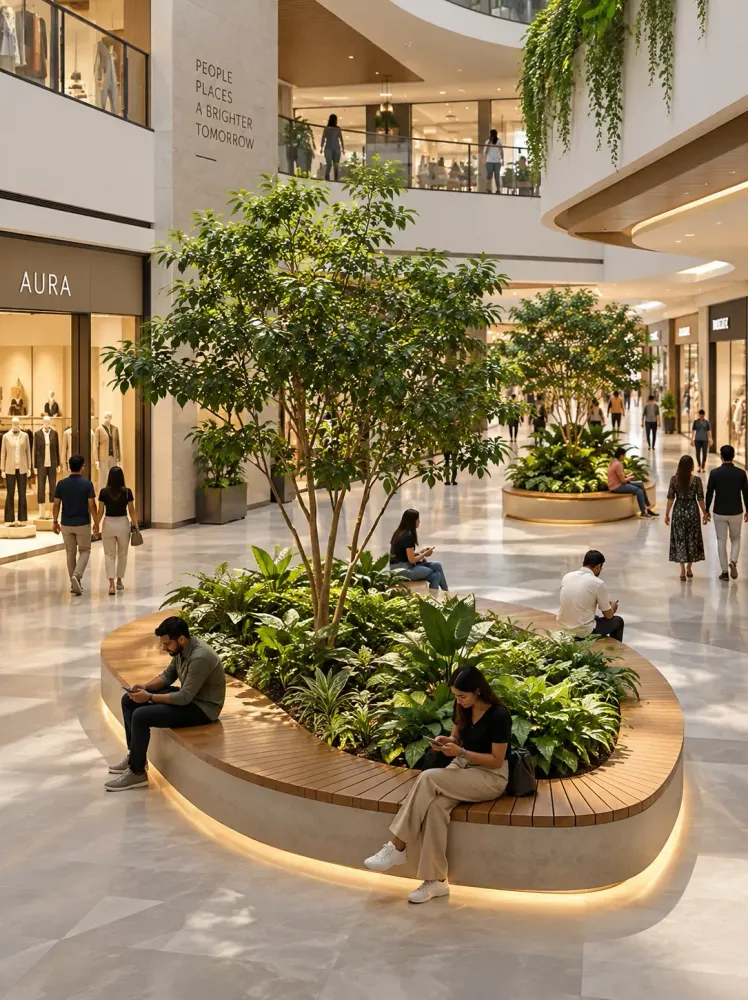Greenery at Mall